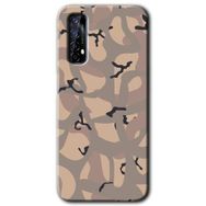 Realme 7 Kamuflaj 6 Baskılı Uyumlu Silikon Kılıf