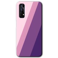 Realme 7 Oblique Baskılı Uyumlu Silikon Kılıf