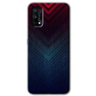 Realme 7 Pro Abstract 4 Baskılı Uyumlu Silikon Kılıf