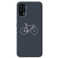 Realme 7 Pro Bike Baskılı Uyumlu Silikon Kılıf