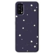 Realme 7 Pro Gökyüzü Yıldız Baskılı Uyumlu Silikon Kılıf