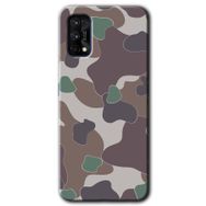 Realme 7 Pro Kamuflaj 11 Baskılı Uyumlu Silikon Kılıf