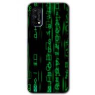 Realme 7 Pro Matrix Baskılı Uyumlu Silikon Kılıf