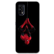 Realme 7 Pro Örümcek Adam Baskılı Uyumlu Silikon Kılıf