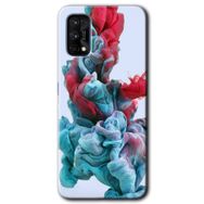 Realme 7 Pro Renkli Karışım Baskılı Uyumlu Silikon Kılıf