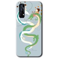 Realme 7 Snake Friendship Baskılı Uyumlu Silikon Kılıf