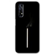 Realme 7 Sönmüş Kibrit Baskılı Uyumlu Silikon Kılıf