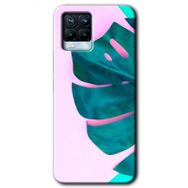 Realme 8 Pro 3D Yaprak Baskılı Uyumlu Silikon Kılıf