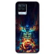 Realme 8 Pro Ballı Baykuş Baskılı Uyumlu Silikon Kılıf