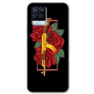Realme 8 Pro Bedel Baskılı Uyumlu Silikon Kılıf