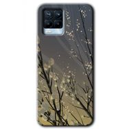 Realme 8 Pro Branches Flowers Baskılı Uyumlu Silikon Kılıf