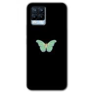 Realme 8 Pro Butterfly Tree Baskılı Uyumlu Silikon Kılıf