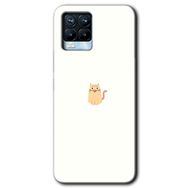 Realme 8 Pro Cat Minimalism Baskılı Uyumlu Silikon Kılıf