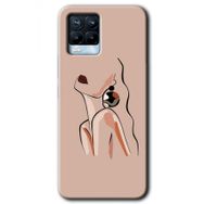 Realme 8 Pro Çizim Silüet Baskılı Uyumlu Silikon Kılıf