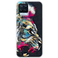 Realme 8 Pro Colorfull Aslan Baskılı Uyumlu Silikon Kılıf