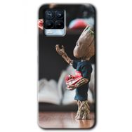 Realme 8 Pro I am Groot Baskılı Uyumlu Silikon Kılıf