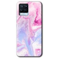 Realme 8 Pro Kabarmış Leke Baskılı Uyumlu Silikon Kılıf