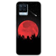 Realme 8 Pro Kanlı Ay Baskılı Uyumlu Silikon Kılıf