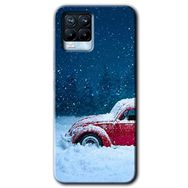 Realme 8 Pro Karlı Vosvos Baskılı Uyumlu Silikon Kılıf