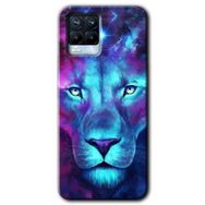 Realme 8 Pro Neon Lion Baskılı Uyumlu Silikon Kılıf