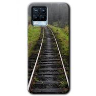 Realme 8 Pro Tren Yolu Baskılı Uyumlu Silikon Kılıf