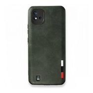 Realme C11 2021 Loop Deri Silikon Yeşil Kılıf
