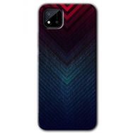 Realme C11 Abstract 4 Baskılı Uyumlu Silikon Kılıf