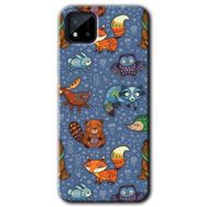 Realme C11 Animals Funny Baskılı Uyumlu Silikon Kılıf