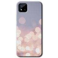 Realme C11 Blur Lights Baskılı Uyumlu Silikon Kılıf