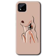 Realme C11 Çizim Silüet Baskılı Uyumlu Silikon Kılıf