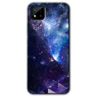 Realme C11 Galaksi Baskılı Uyumlu Silikon Kılıf