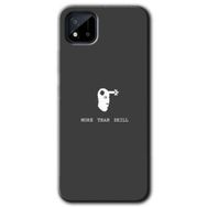 Realme C11 Headshot Baskılı Uyumlu Silikon Kılıf