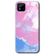 Realme C11 Liquid Lekeler Art Baskılı Uyumlu Silikon Kılıf