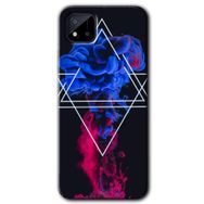 Realme C11 Mekanik Duman 1 Baskılı Uyumlu Silikon Kılıf