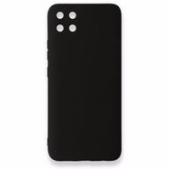 Realme C11 Nano İçi Kadife Silikon Siyah Kılıf