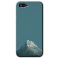 Realme C2 Alone Mountain Baskılı Uyumlu Silikon Kılıf