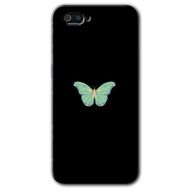 Realme C2 Butterfly Tree Baskılı Uyumlu Silikon Kılıf