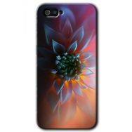 Realme C2 Çiçek Motif Baskılı Uyumlu Silikon Kılıf