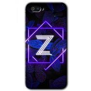 Realme C2 Dark Neon Yaprak Z Harfi Baskılı Uyumlu Silikon Kılıf