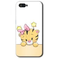 Realme C2 Sevimli Kedi Baskılı Uyumlu Silikon Kılıf