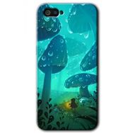 Realme C2 Silhoutte Dropss Baskılı Uyumlu Silikon Kılıf