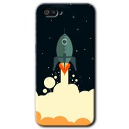 Realme C2 Space Smoke Baskılı Uyumlu Silikon Kılıf