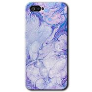 Realme C2 Spots Lilac Baskılı Uyumlu Silikon Kılıf