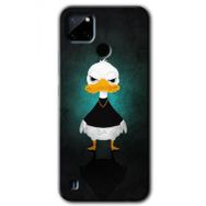 Realme C21 Angry Duck Baskılı Uyumlu Silikon Kılıf