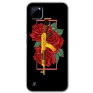 Realme C21 Bedel Baskılı Uyumlu Silikon Kılıf
