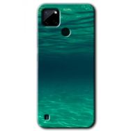 Realme C21 Derin Deniz Baskılı Uyumlu Silikon Kılıf