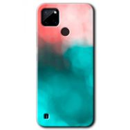 Realme C21 Flu Işık Baskılı Uyumlu Silikon Kılıf