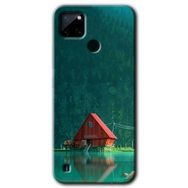 Realme C21 House In Woods Baskılı Uyumlu Silikon Kılıf