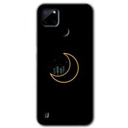 Realme C21 İyi Geceler Baskılı Uyumlu Silikon Kılıf