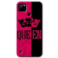 Realme C21 Queen Baskılı Uyumlu Silikon Kılıf